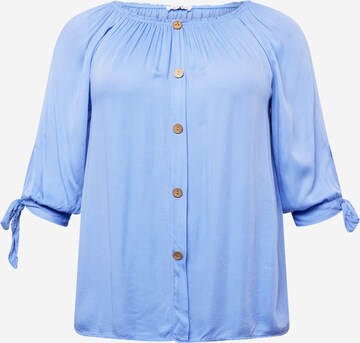 Z-One Bluse 'Eliana' in Blau: predná strana