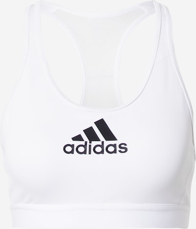 ADIDAS PERFORMANCE Biustonosz sportowy w kolorze czarny / białym, Podgląd produktu