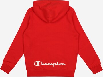 Champion Authentic Athletic Apparel Zip-Up Hoodie in Red