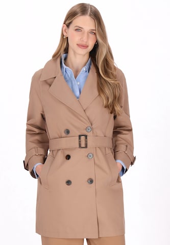 DreiMaster Klassik - Sobretudo meia-estação 'Classik' em bege: frente