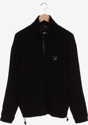 SALEWA Sweatshirt & Zip-Up Hoodie in M in Black: front