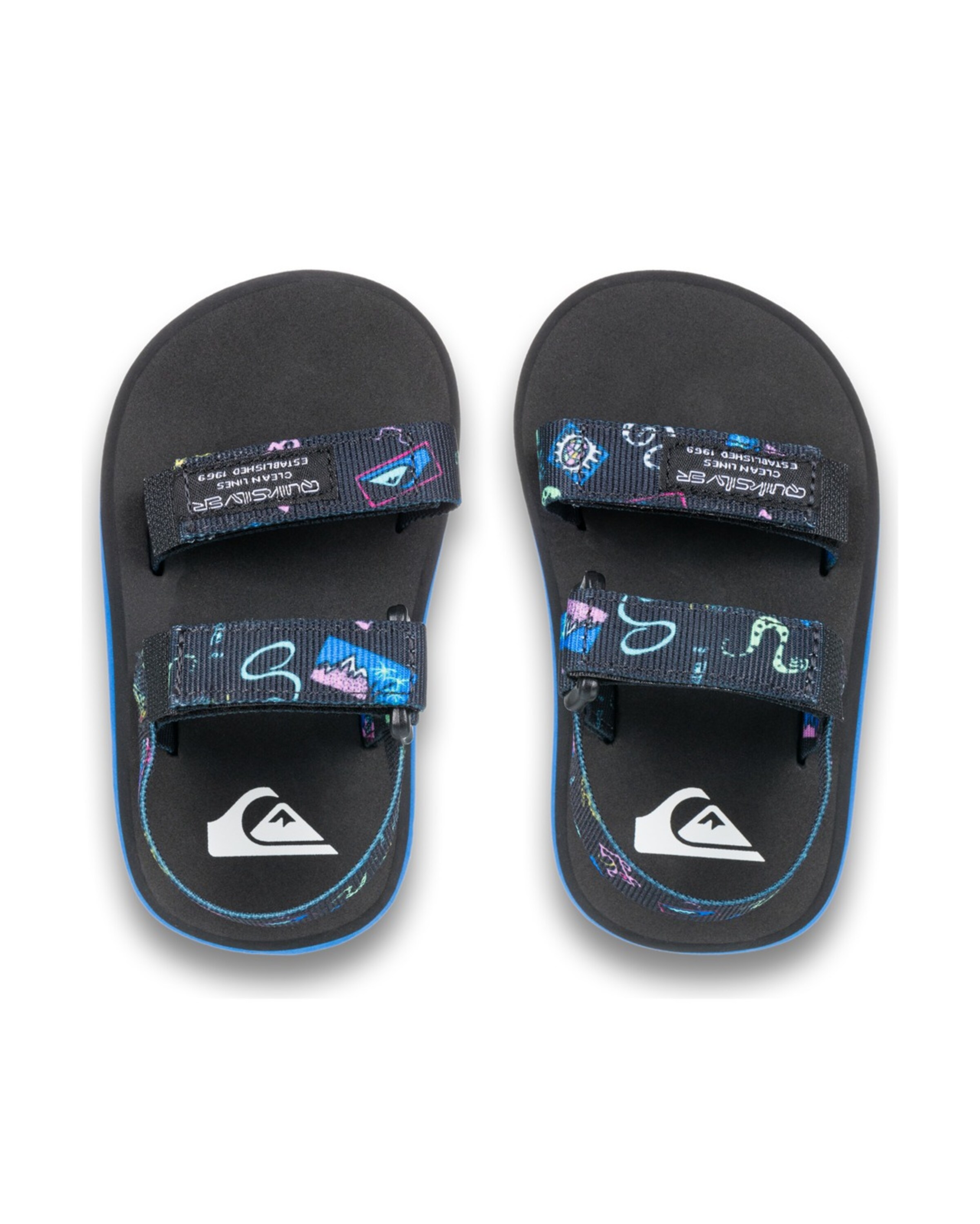 QUIKSILVER Open schoenen 'Monkey Caged' in Zwart