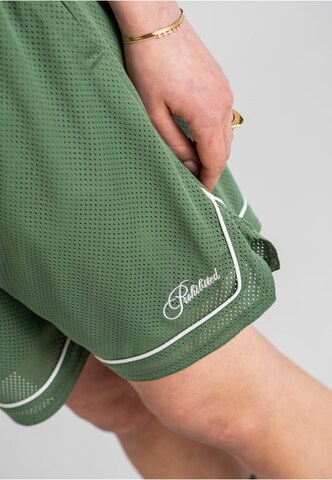 Prohibited Regular Trousers in Green