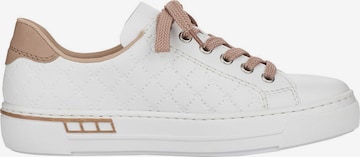 Baskets basses Rieker en blanc