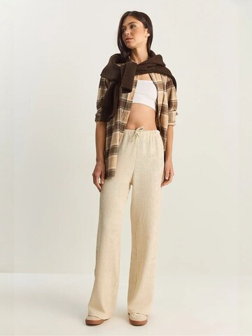 Loosefit Pantalon Bianco Lucci en beige