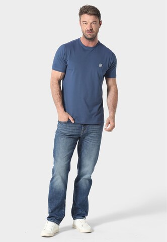 883Police Shirt 'Mullin' in Blauw