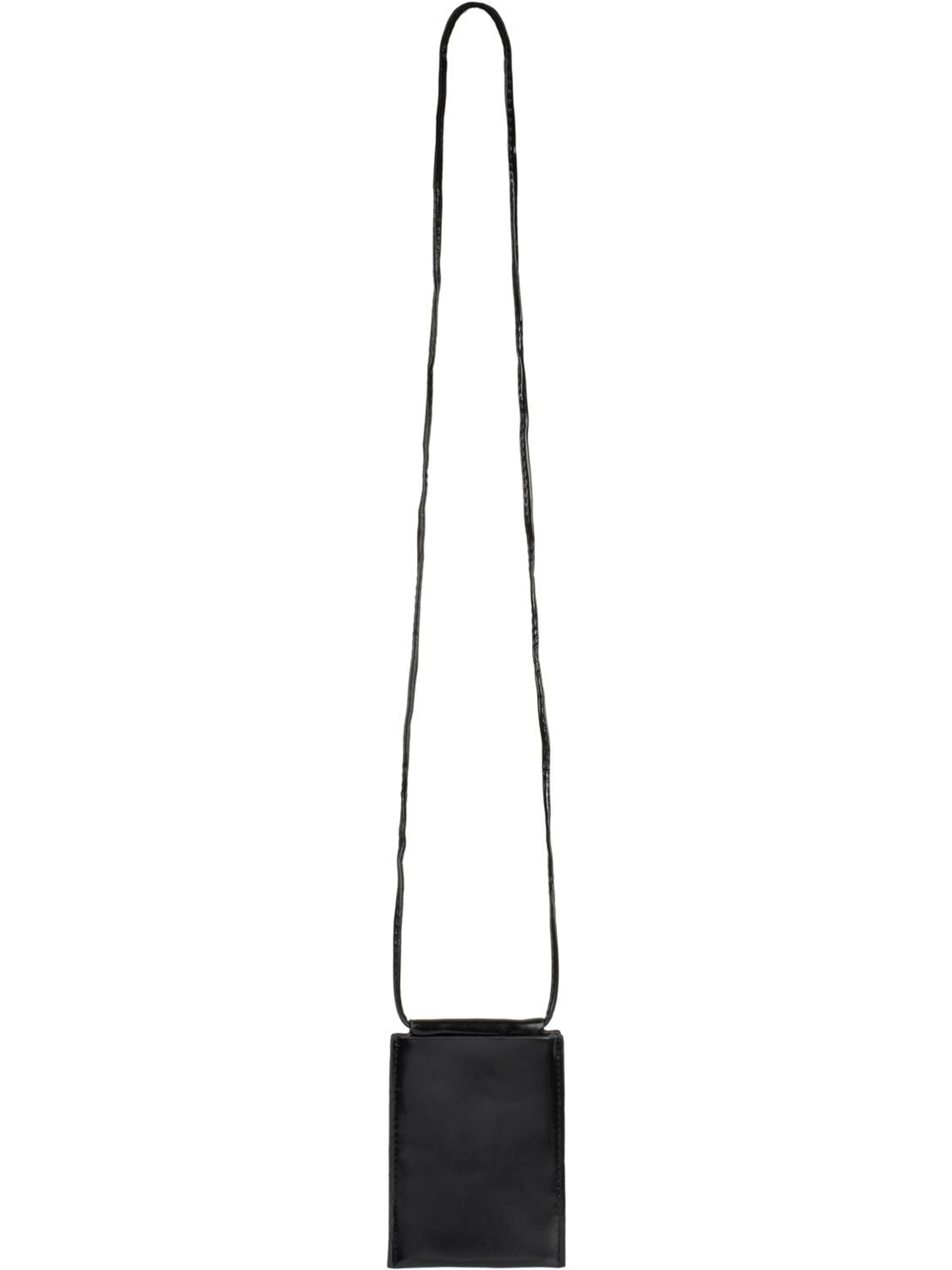 styleBREAKER Umhängetasche 'Handy Umhängetasche Metallic'‌‌ in Schwarz