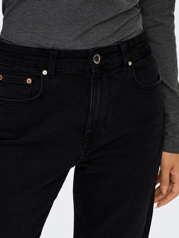 ONLY regular Jeans 'EMEL' i sort