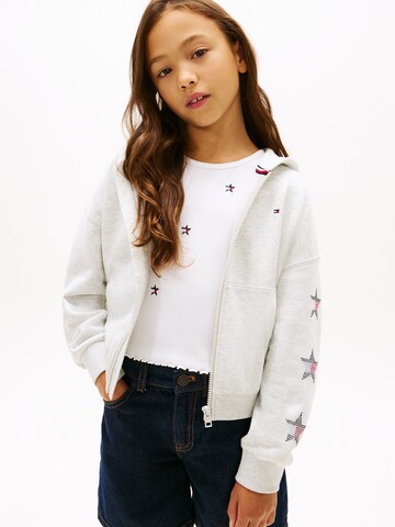 TOMMY HILFIGER Sweatvest in Grijs: voorkant