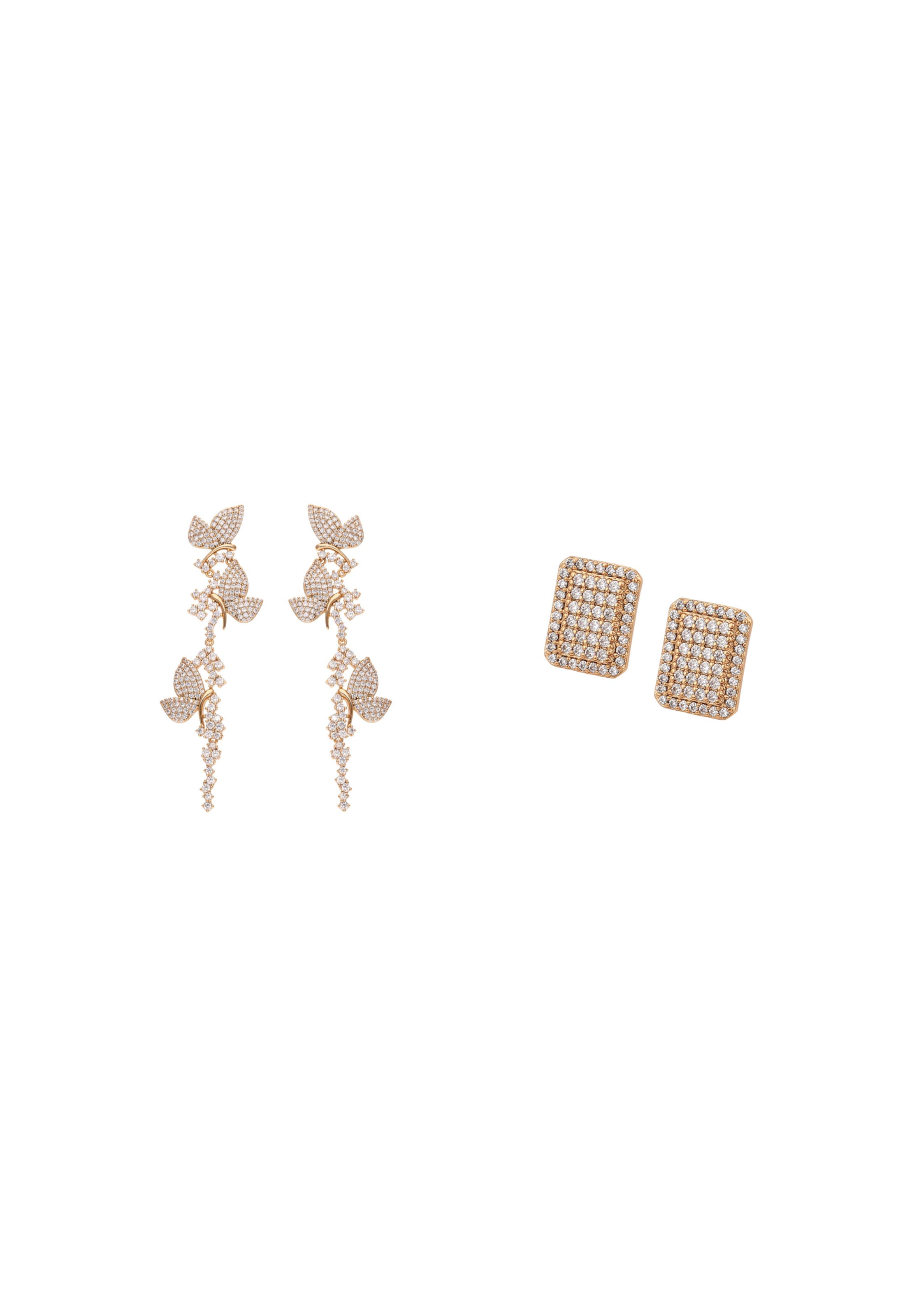 faina Earrings in Gold, Item view