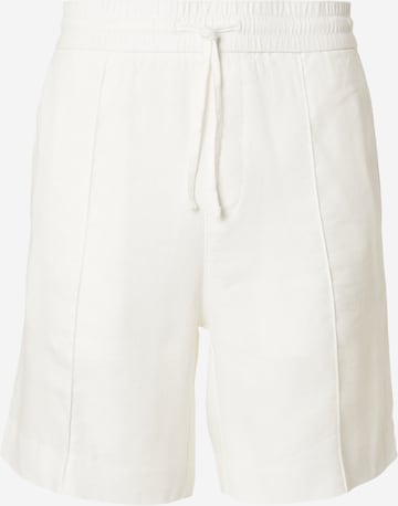 HUGOregular Hlače na crtu - bež boja: prednji dio