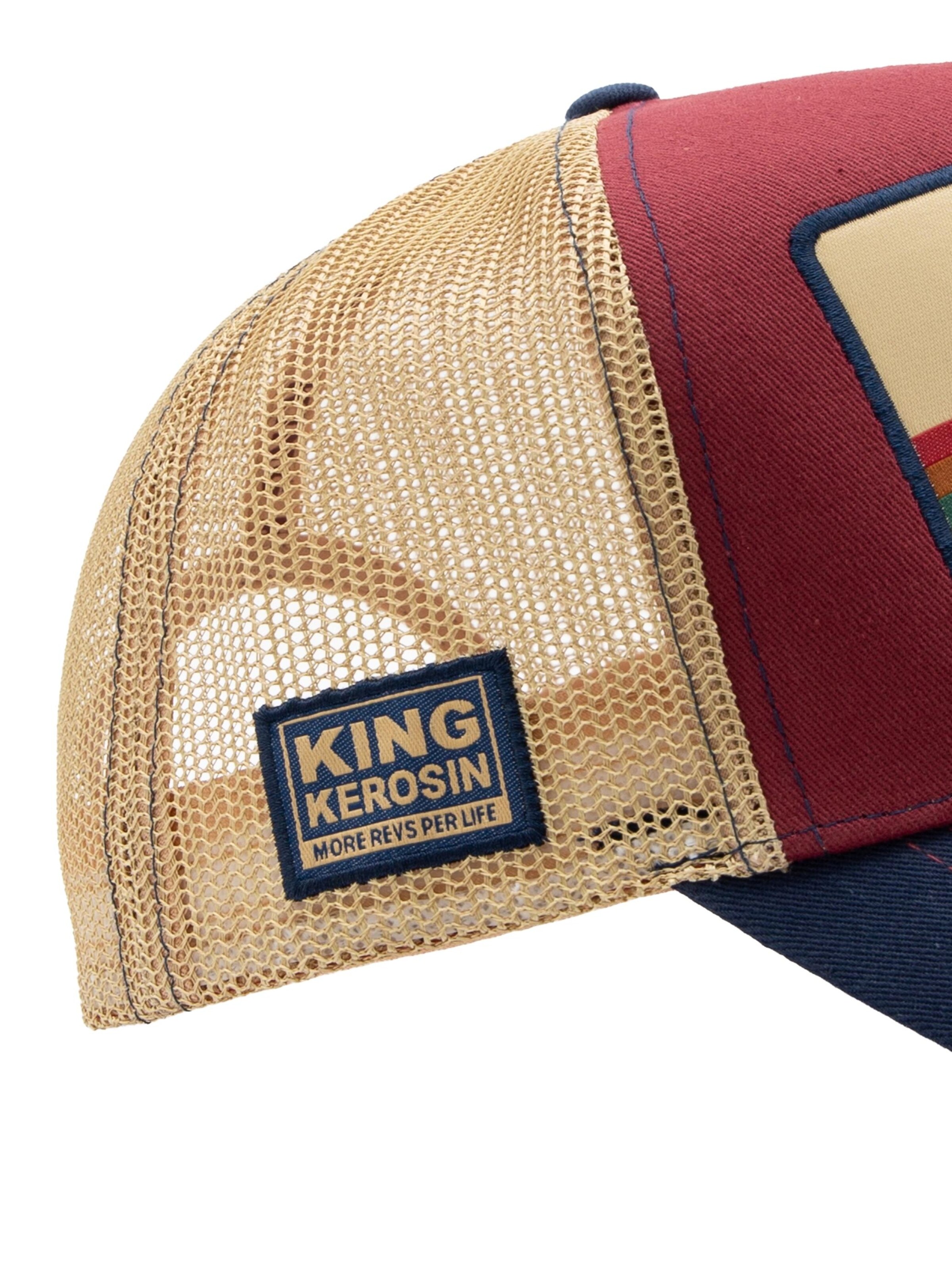 King Kerosin Cap 'California' in Red