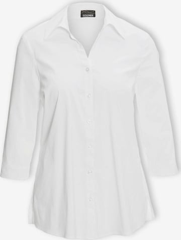 Chemisier Goldner en blanc : devant
