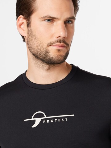 T-Shirt fonctionnel 'LEGUNDI' PROTEST en noir