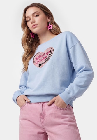 MYMO - Sudadera en azul: frente
