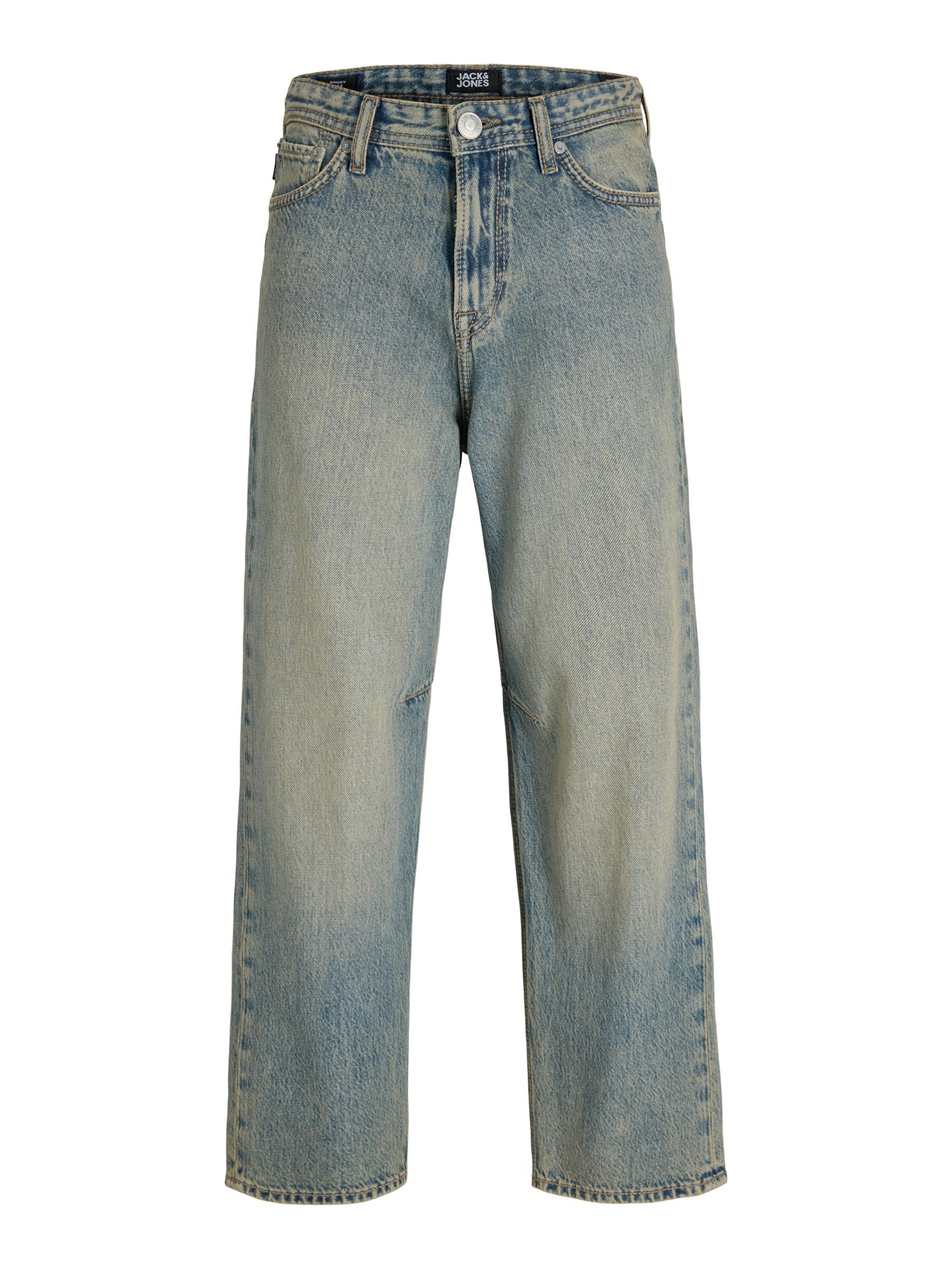 Jack & Jones Junior Regular Jeans 'ALEX' in Blau: Vorderseite