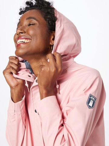 Derbe Raincoat 'Wittby Fisher' in Pink