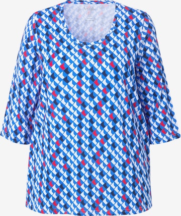 Ulla Popken Shirt in Blau: Vorderseite