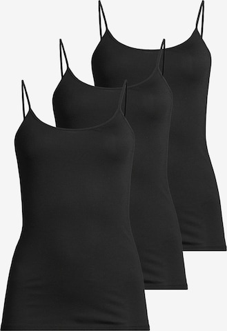 SPEIDEL Undershirt 'Nadine' in Black: front