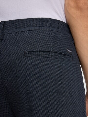 Coupe slim Pantalon à plis 'Lui' STRELLSON en bleu