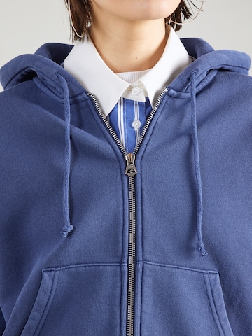 WEEKDAY Bluza rozpinana 'Tonia' w kolorze niebieski