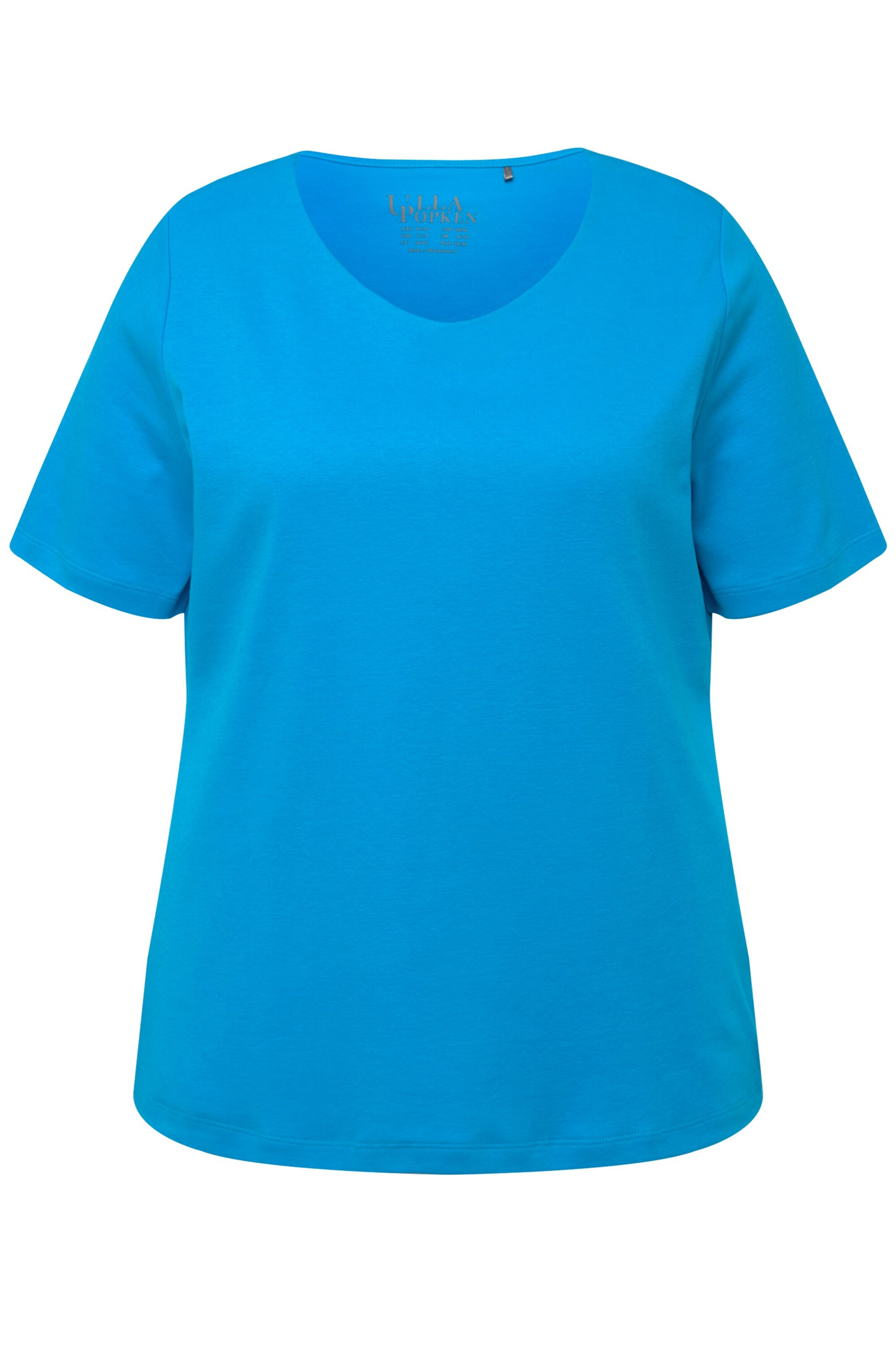 Ulla Popken Shirt in Blau: Vorderseite