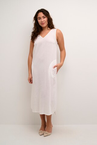 Kaffe - Vestido 'Milia' en blanco: frente