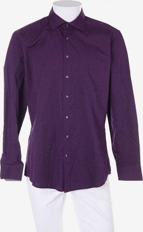 Westbury by C&A Button Up Shirt in M in Purple: front