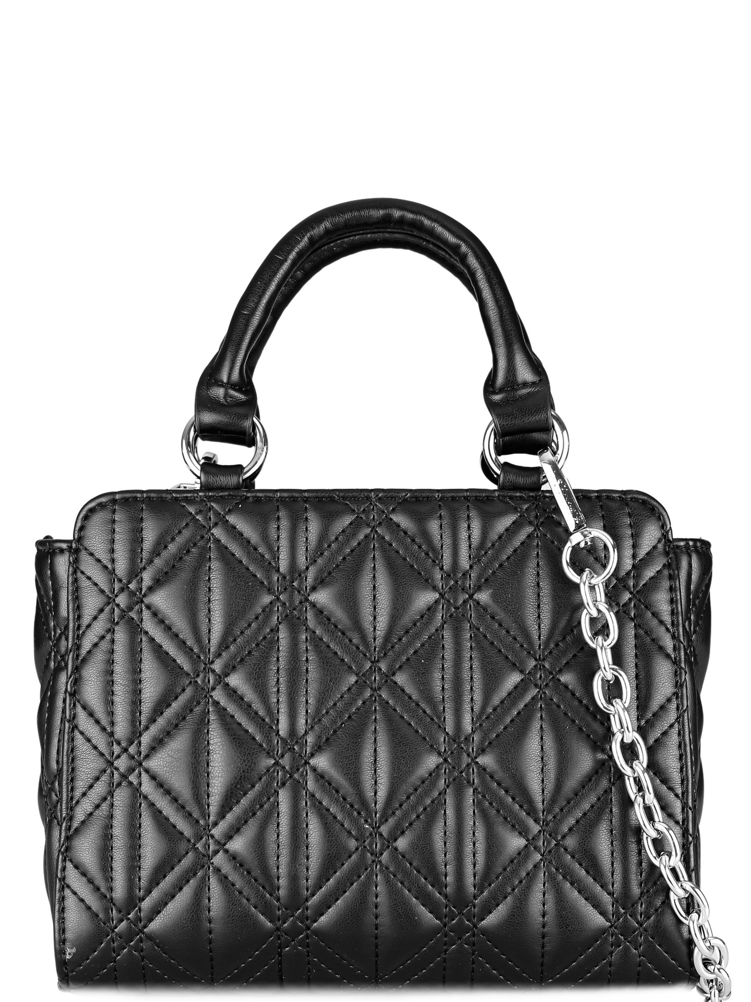 COLLEZIONE ALESSANDRO Crossbody Bag 'Qtie' in Black: front