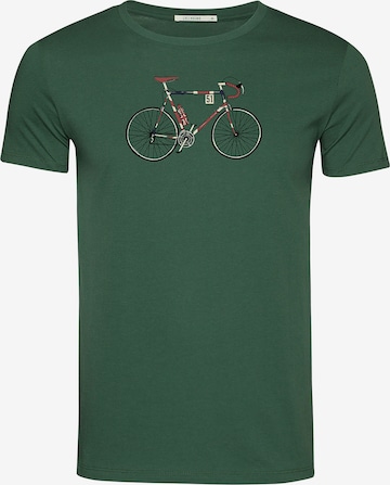 GREENBOMB Shirt 'Bike Jack' in Groen: voorkant