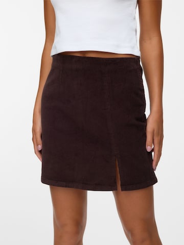 VERO MODA - Falda 'VMLula' en marrón: frente