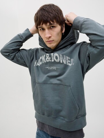 JACK & JONES Sweatshirt i blå