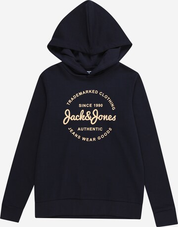 Jack & Jones Junior Sweatshirt 'FOREST' in Blau: predná strana