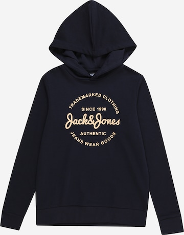 Jack & Jones Junior - Sweatshirt 'FOREST' em azul: frente