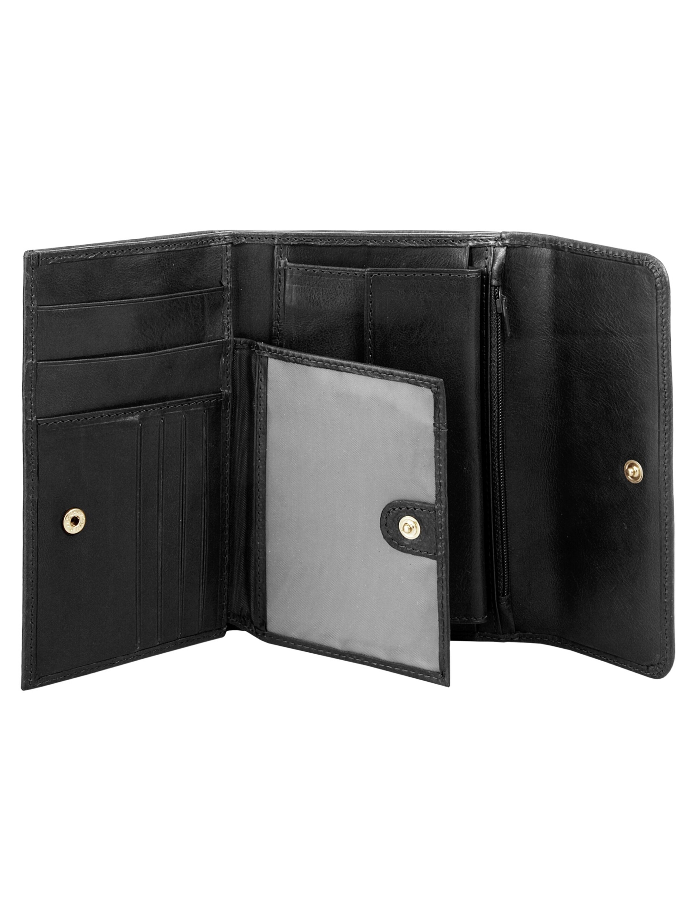Porte-monnaies piké en noir