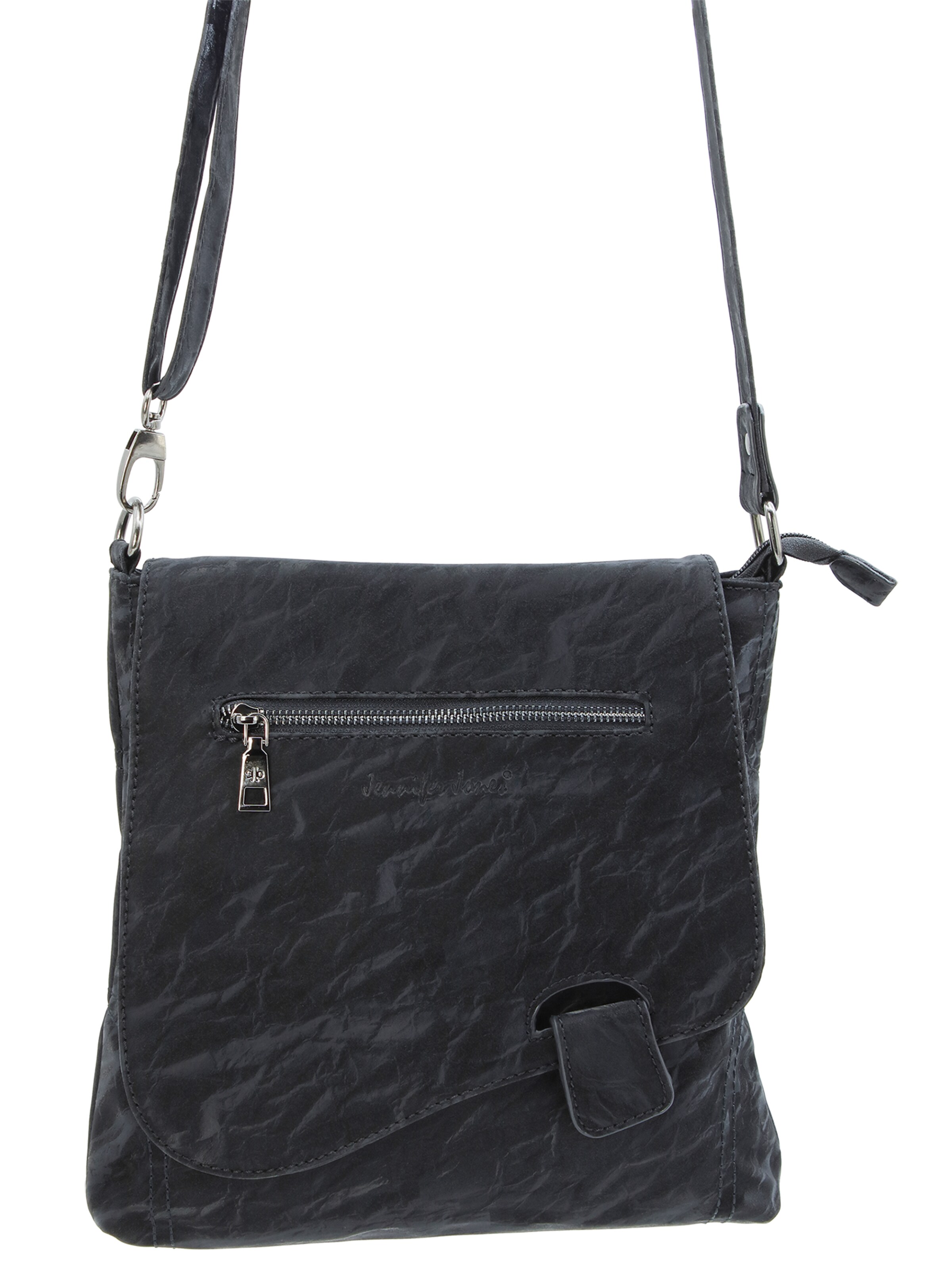 Jennifer Jones Crossbody Bag in Black