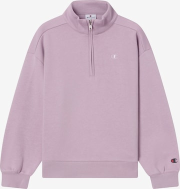 Felpa di Champion Authentic Athletic Apparel in lilla: frontale