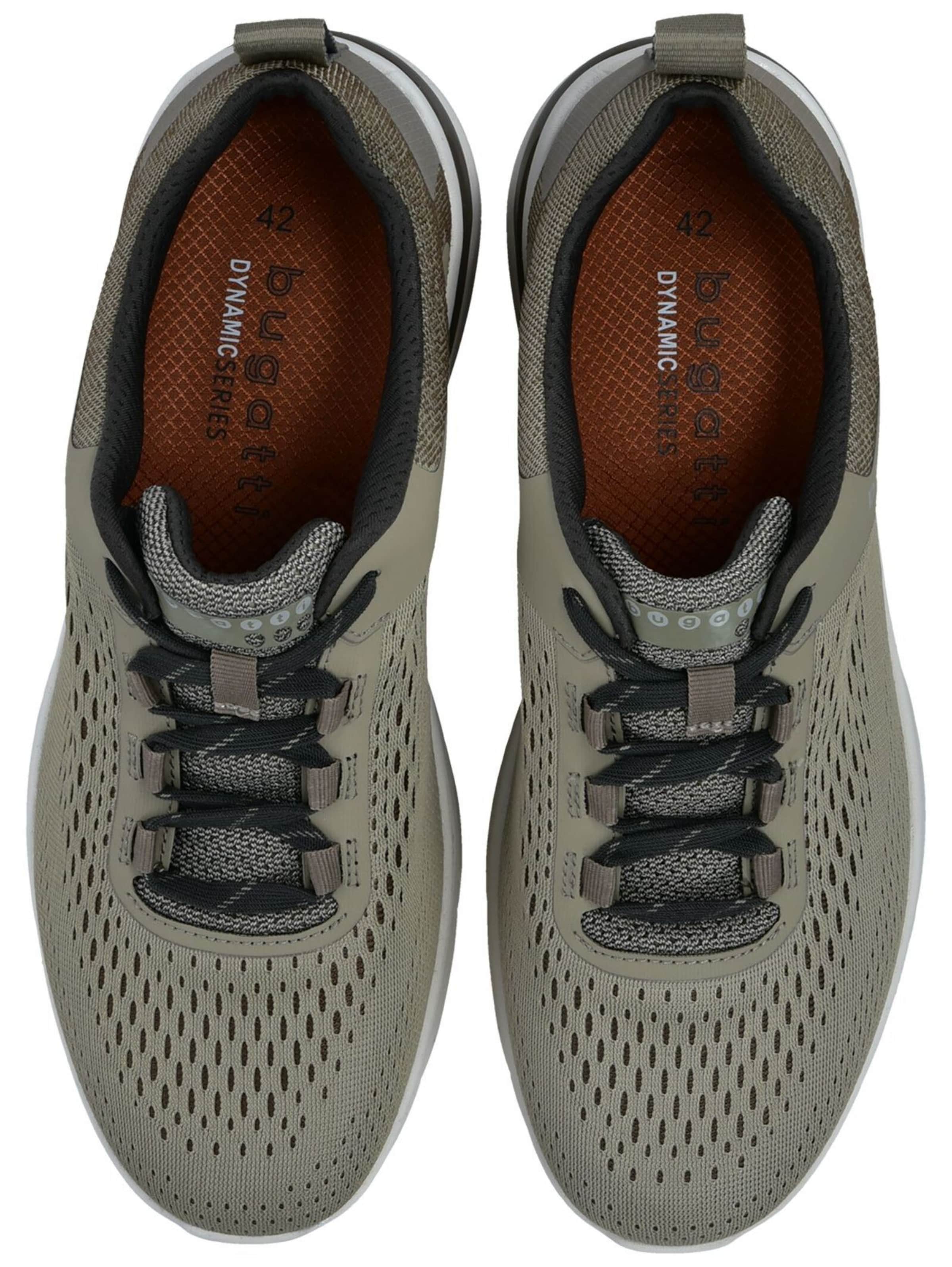 Sneaker bassa di bugatti in verde