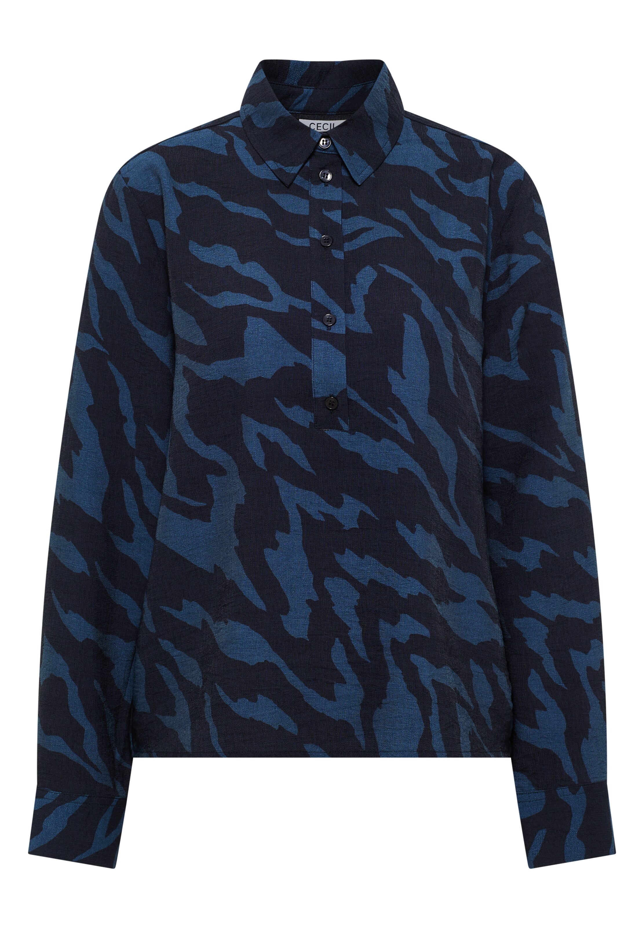 CECIL Bluse in Blau: Vorderseite