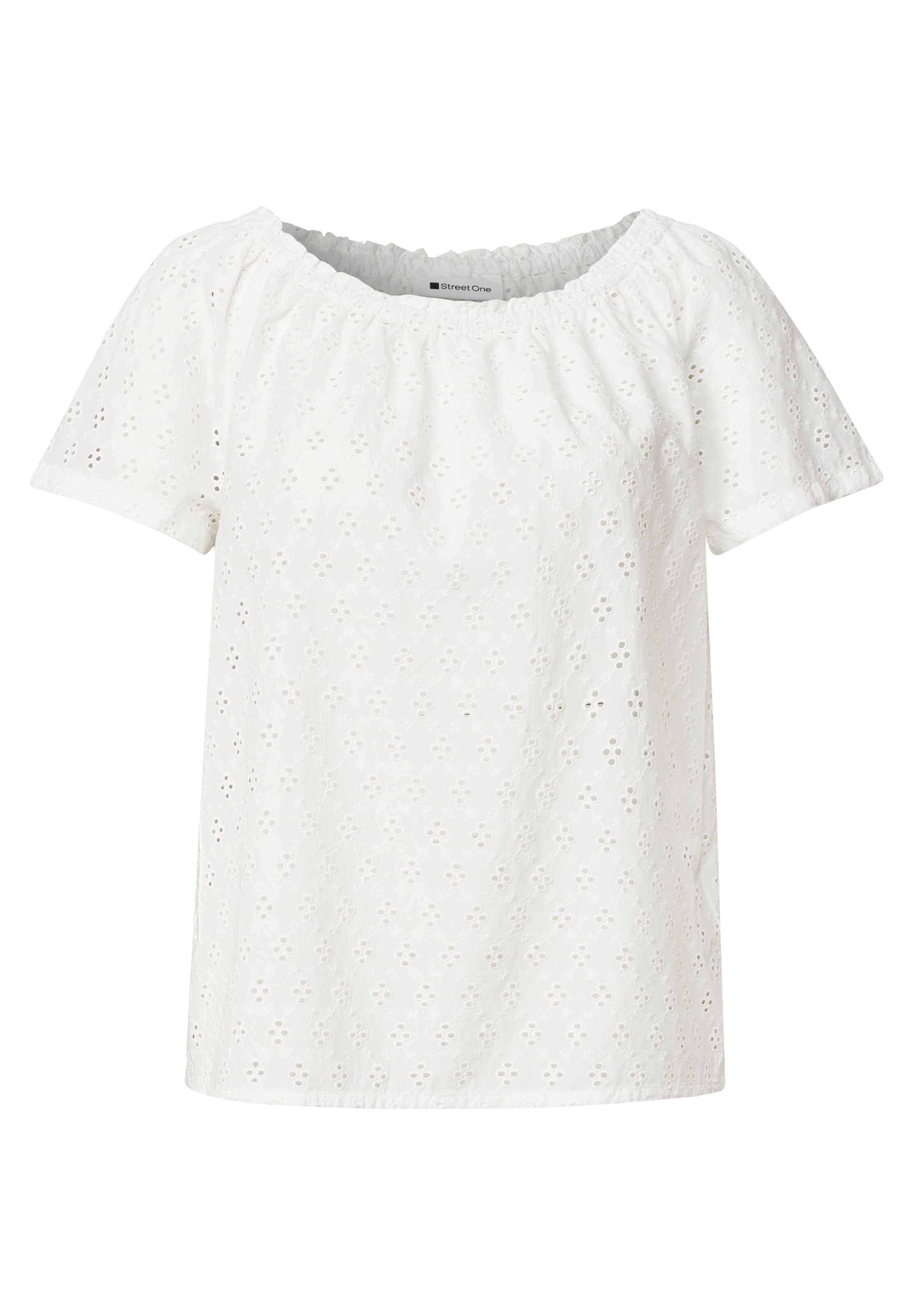STREET ONE Bluse in Weiß: Vorderseite