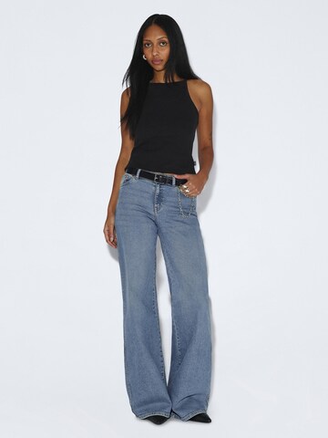 Dr. Denim Slim fit Jeans 'Zila Mid Wide' in Blue