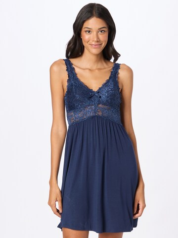 Hunkemöller Negligee 'Nora' in Blue: front