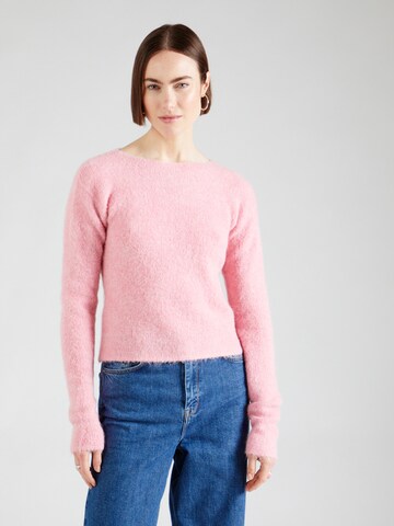 Pull-over 'East' AMERICAN VINTAGE en rose : devant