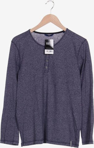 TOM TAILOR Shirt in M in Blue: front