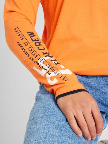 CAMP DAVID Shirt in Oranje