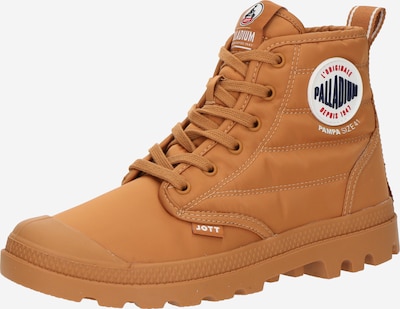 Palladium Šnurovacie čižmy 'PAMPA' - námornícka modrá / koňaková / biela, Produkt