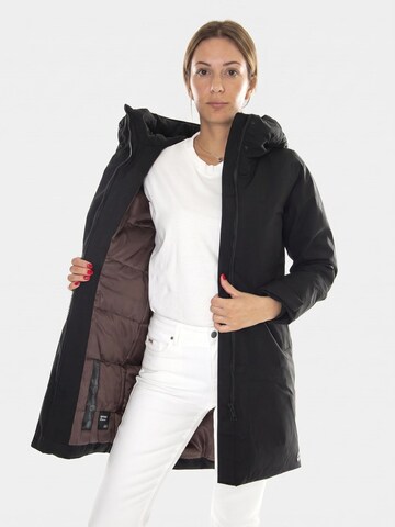 elvine Übergangsjacke 'Hooded Jacket Black'‌ in Schwarz