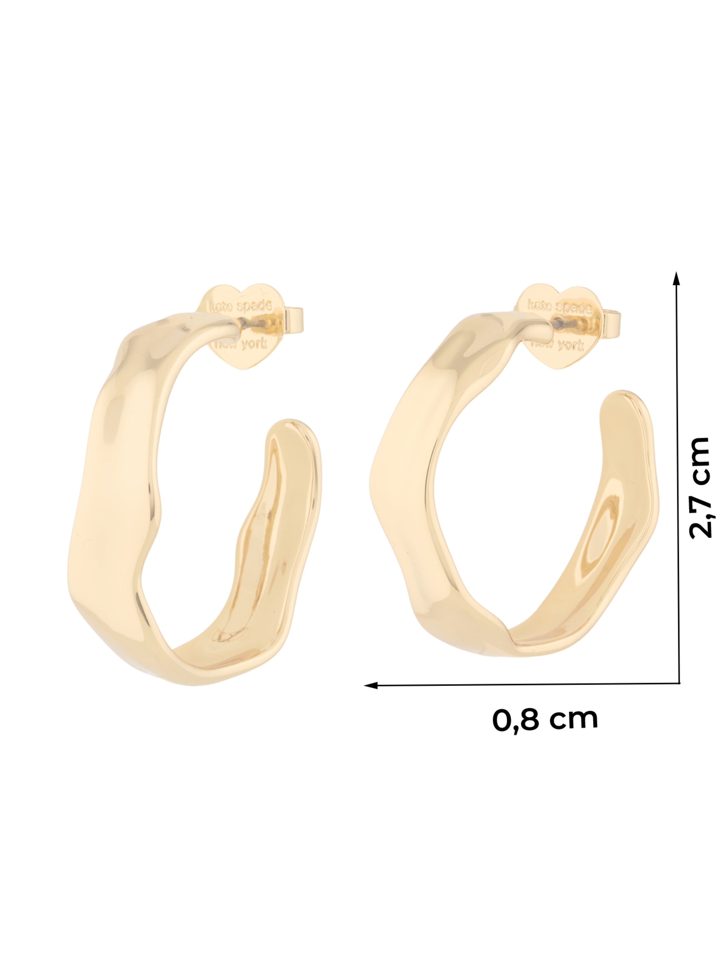 Kate Spade Oorbellen in Goud