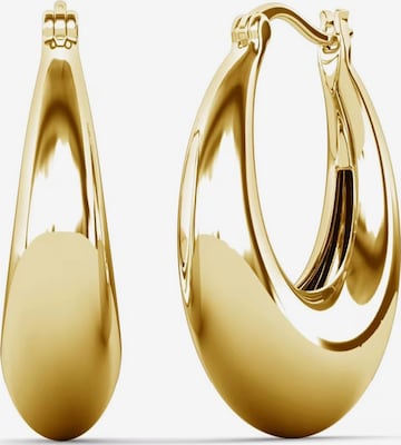 ROUGEMONT Jewellery Earrings 'Creolen Ohrringe Limone' in Gold: front