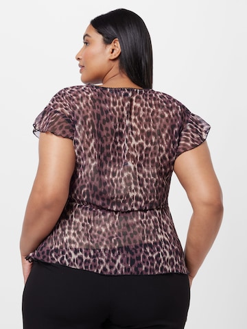 Tricou 'Daria' de la ABOUT YOU Curvy pe maro